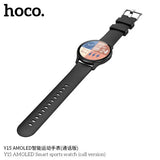 Hoco Y15 AMOLED Smart sports watch(call version) - Pink