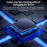 Yesido 27W Type-C to Lightning Data Cable – 3m Black)