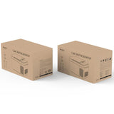 Yesido 28L Portable Car Refrigerator – Dual-Zone Cooling & Heating (Brown)