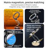 Yesido 360° Magnetic Phone Holder – 3-Axis Stabilization, Zinc Alloy Body