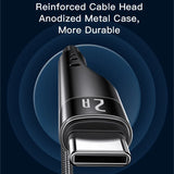Yesido CA109 Fast Charging Data Cable - 3M / USB / Micro - Black