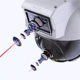 Yesido KM12 Wifi Outdoor Security Camera - 2.4G / 1080p / Wireless - White