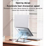 Yesido LP05 Super Strong Dual Arm design Aluminum Alloy Holder - Planes / Holder - Silver