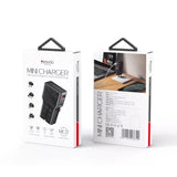 شاحن السفر العالمي Yesido MC17 - 20 واط / USB-C / USB-A / أسود