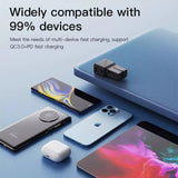 شاحن السفر العالمي Yesido MC17 - 20 واط / USB-C / USB-A / أسود