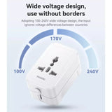 Yesido MC32 1380W Universal Travel Adapter