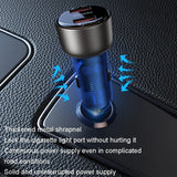Yesido Y51 Dual-channel Fast Charging Zinc Alloy QC3.0 Car Charger – 36W / Black