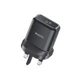 شاحن سريع Yesido YC29 PD بقوة 25 واط بمنفذ Type-C (قابس بريطاني)