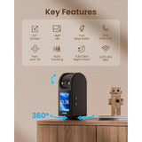 ZOSI 4.0MP INDOOR 2 WAY VIDEO CALLING CAMERA