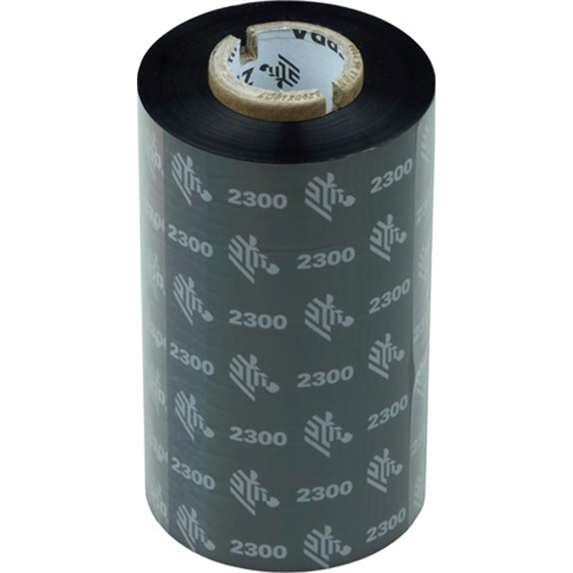 Zebra Wax Ribbon 2300 110Mm X 450M 02300Bk11045-Zebra Ribbons-ZEBRA-Star Light Kuwait