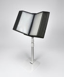 A4 Vertical Reading Rack Plastic Iron Grey