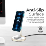 Promate 40W High Output Wireless Charging Station Gold