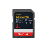 SanDisk Extreme Pro SD Card - 2TB / Up to 250MB/s