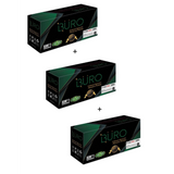 متوافق مع طابعة HP 106A W1106A من Buro - أسود (عبوة من 3 قطع)