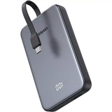 UGREEN 10000mAh 20W Power Bank with Built-in Cable- PB526