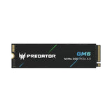 Acer Predator GM6 2TB PCIe Gen4 NVMe 2.0 M.2 SSD, Up to 7200 MB/s Read