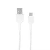 Aukey Braided Nylon Usb 2.0 To Usb-C Cable - 0.9m White