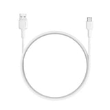 Aukey Braided Nylon Usb 2.0 To Usb-C Cable - 0.9m White