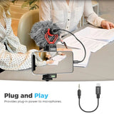 Boya 3.5Mm Male Trs To Male Lightning Adapter Cable