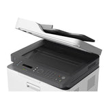 طابعة HP Color Laser MFP 179fnw - سرعة طباعة 18 صفحة في الدقيقة / دقة 600 نقطة في البوصة / مقاس A4 / منفذ USB / منفذ LAN / واي فاي / فاكس / طابعة ليزر ملونة