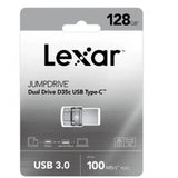 Lexar Jumpdrive Dual Drive D35C Usb 3.0 Type-C - 128Gb