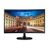 Samsung 24" Essential Curved Monitor - Lc24F390Fhmxue