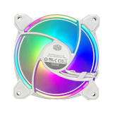 Cooler Master Mf120 Halo Argb Case Fan - White