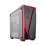 Corsair Spec-04 Carbide Series Mid Tower Case - Black/Red