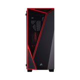 Corsair Spec-04 Carbide Series Mid Tower Case - Black/Red