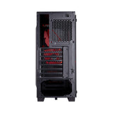 Corsair Spec-04 Carbide Series Mid Tower Case - Black/Red