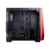 Corsair Spec-04 Carbide Series Mid Tower Case - Black/Red