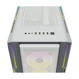 Corsair Icue 5000T Rgb Tempered Glass Mid-Tower Atx Case White