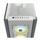 Corsair Icue 7000X Rgb Tempered Glass Full Tower Atx Case White