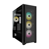 Corsair Icue 7000X Rgb Tempered Glass Full Tower Atx Case Black