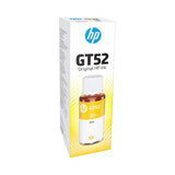 زجاجة حبر HP GT 52 الأصلية الصفراء (M0H56AE)