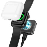 HOCO CW55 iWatch portable charger - Black