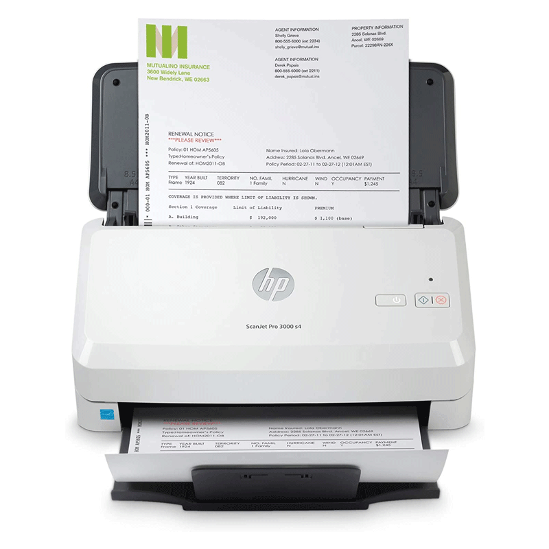HP Scanjet Pro 3000 s4 - 40ppm 600dpi A4 USB Sheetfed ADF Scanner - Starlight Kuwait
