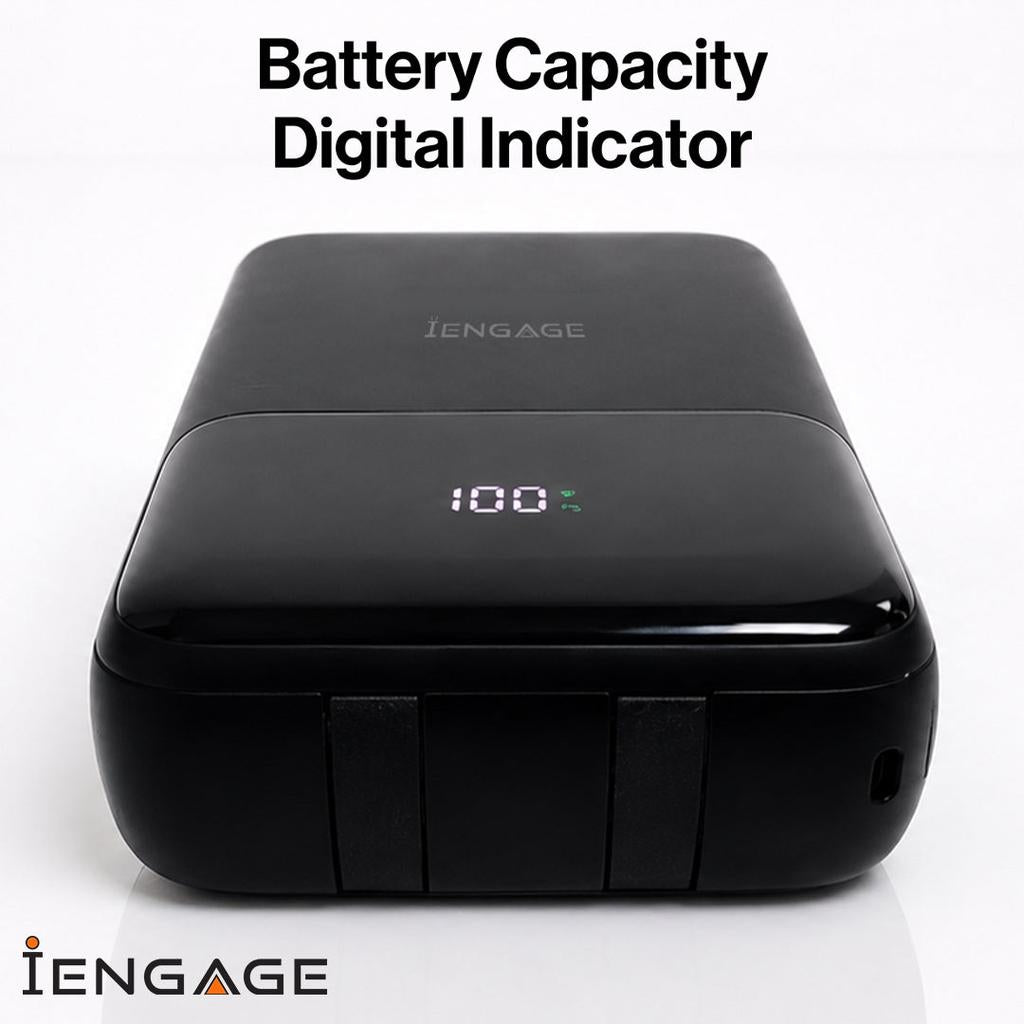 iEngage Qi2.2 MagSafe 20000mAh 65W Compact Power Bank