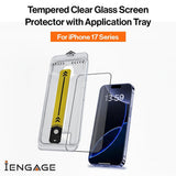 iEngage iPhone 17 Pro Max Tempered Glass Screen Protector with Applicator
