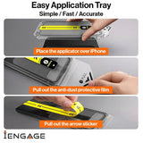iEngage iPhone 17 Pro Max Tempered Glass Screen Protector with Applicator