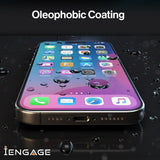 iEngage iPhone 17 Pro Tempered Glass Screen Protector with Applicator