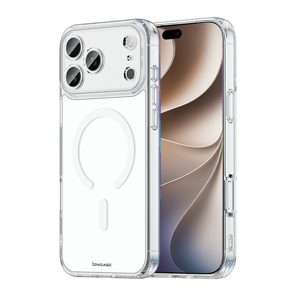 iEngage iPhone 18 Pro Max Hard Clear Case MagSafe