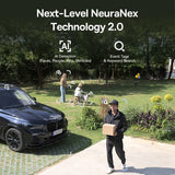 Baseus Security X1 Pro Outdoor Dual Camera 3K - White
