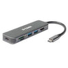 محول D-Link 6 في 1 USB - USB-A 3.1 / USB-C 3.1 / HDMI