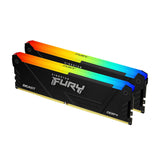 Kingston 64GB (2x32GB) DDR4 3600Mhz Fury Beast RGB Ram for Desktop Kit