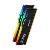 Kingston 32GB (2x16GB) DDR5 6000Mhz Fury Beast RGB Ram for Desktop Kit