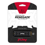 Kingston 2TB FURY Renegade PCIe 4.0 M.2 NVMe SSD PS5, 7300MB/s