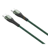 LDNIO LC101 Fast Charging Data Cable - 60W / 1 Meter / Type-C / Green