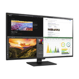 شاشة ألعاب LG مقاس 42.5 بوصة بتقنية IPS، معدل تحديث 60 هرتز، زمن استجابة 8 مللي ثانية، دقة UHD 4K