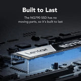 LEXAR NQ790 2TB M.2 2280 PCIe Gen4x4 NVMe SSD Upto 7000MB/S